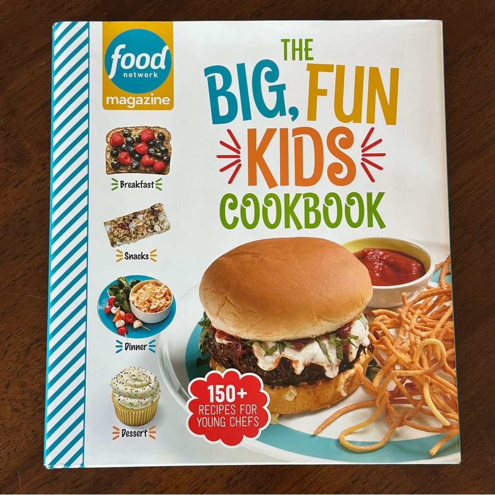 Food Network Big Fun Kids Cookbook